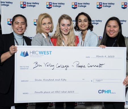 Bow Valley College team takes a top spot in HRC West Competition